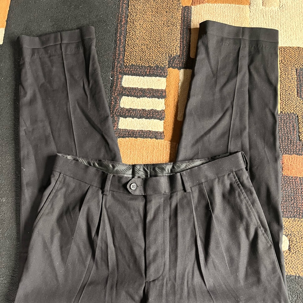 George Black Men's Dress Pants.